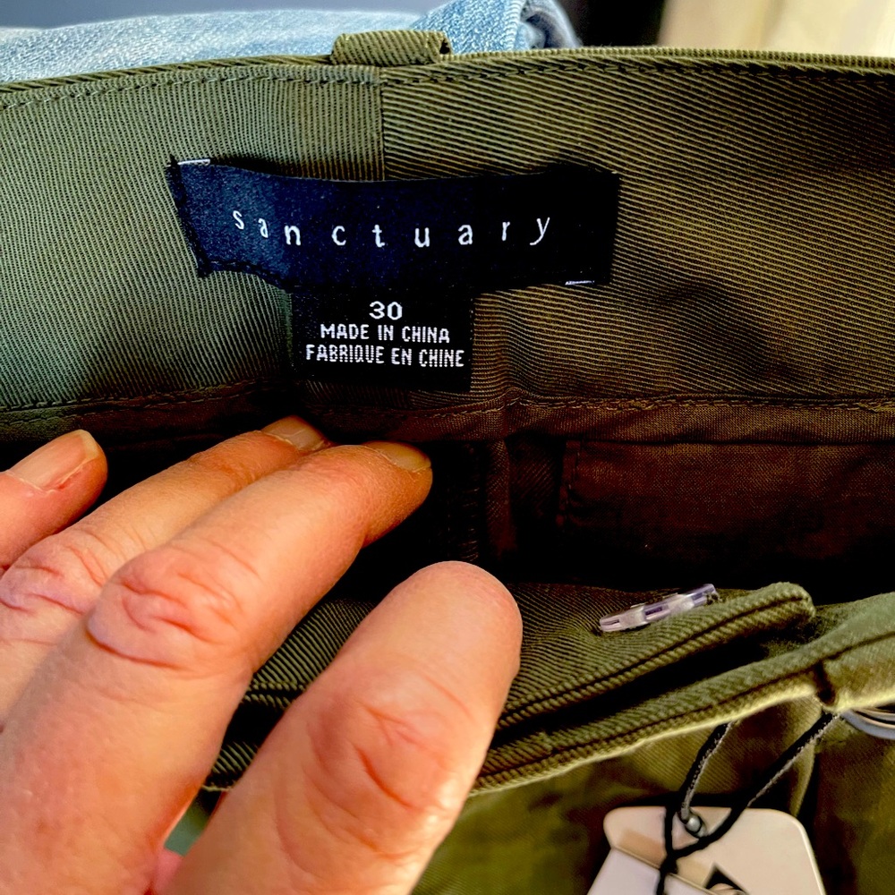 Sanctuary cargo pants new with tags